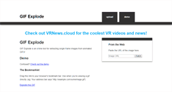 Desktop Screenshot of gif-explode.com